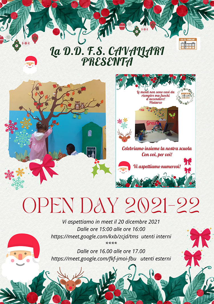 locandina open day 21 22